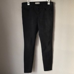 Madewell Black Legging Jeans Size 30